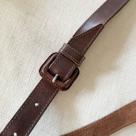 ’70s / Leather Saddle Bag - Picture 7 of 12